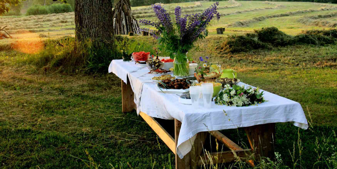 Midsummer Table Setting