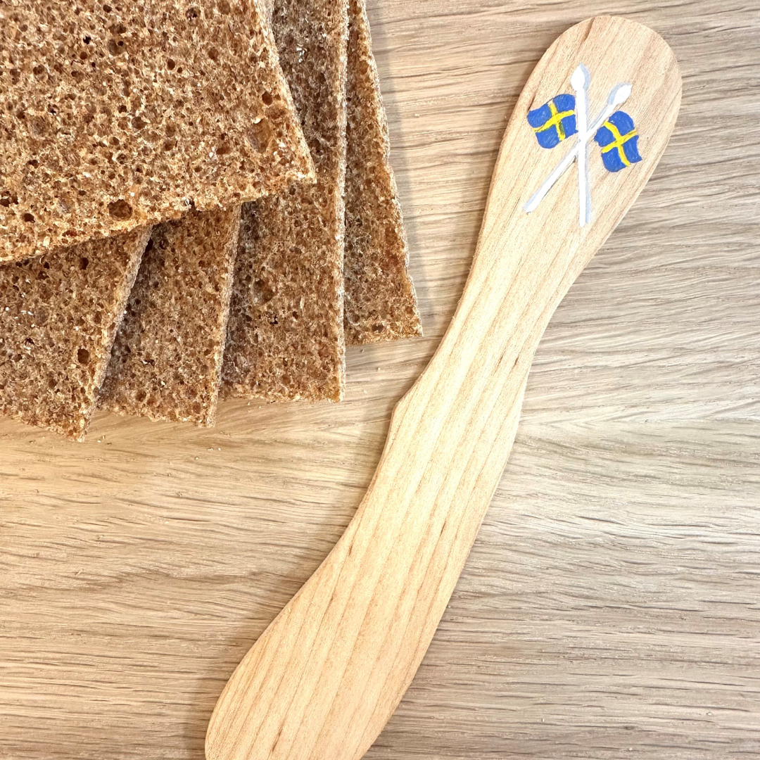 Butter Knife Swedish Flag