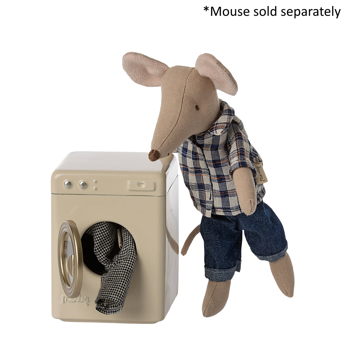 Maileg Washing Machine Mouse