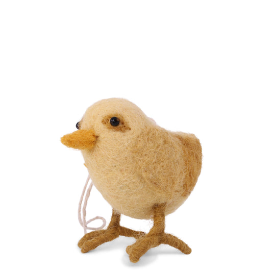 Gry & Sif Chicken Standing Decoration yellow