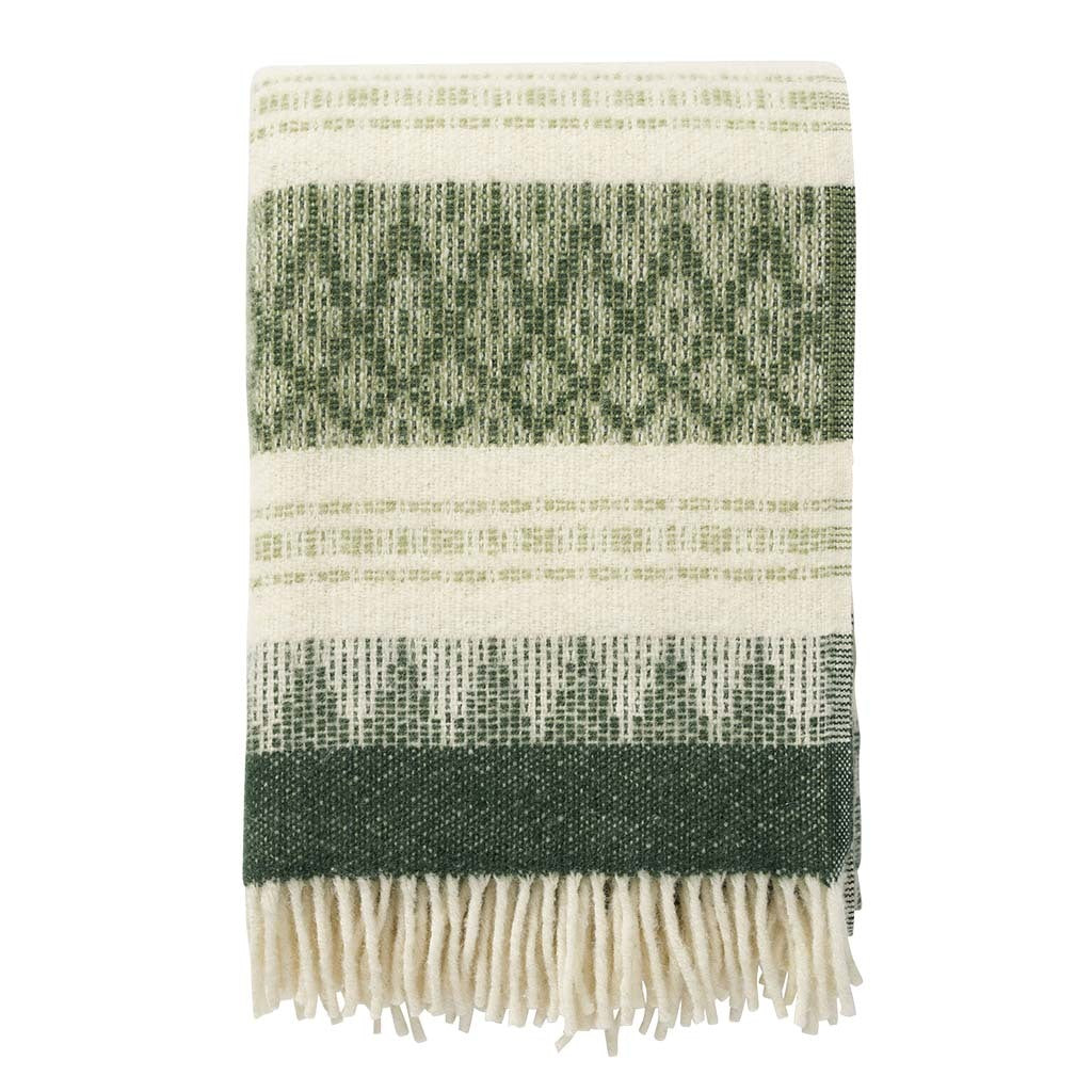 Klippan Freja Wool Blanket Wood