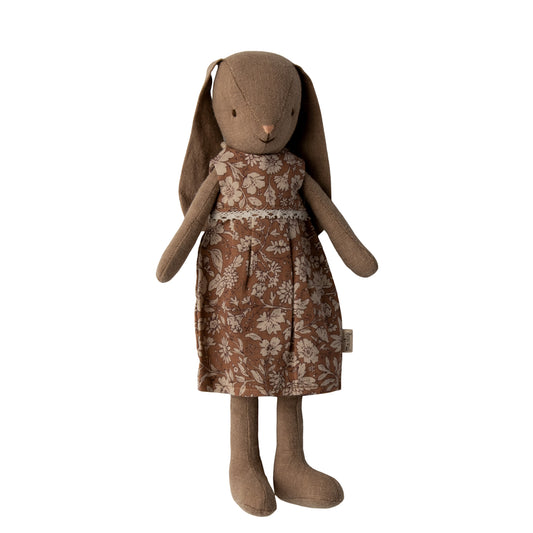 Maileg Bunny Size 2 Brown Dress