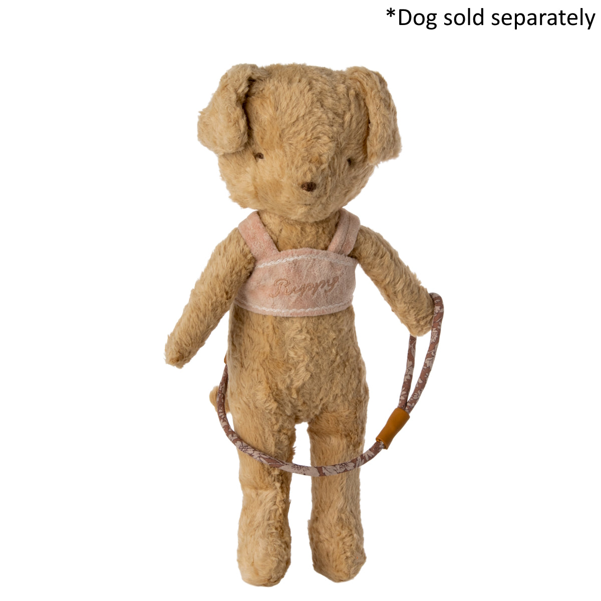 Maileg Dog Plush Harness rose