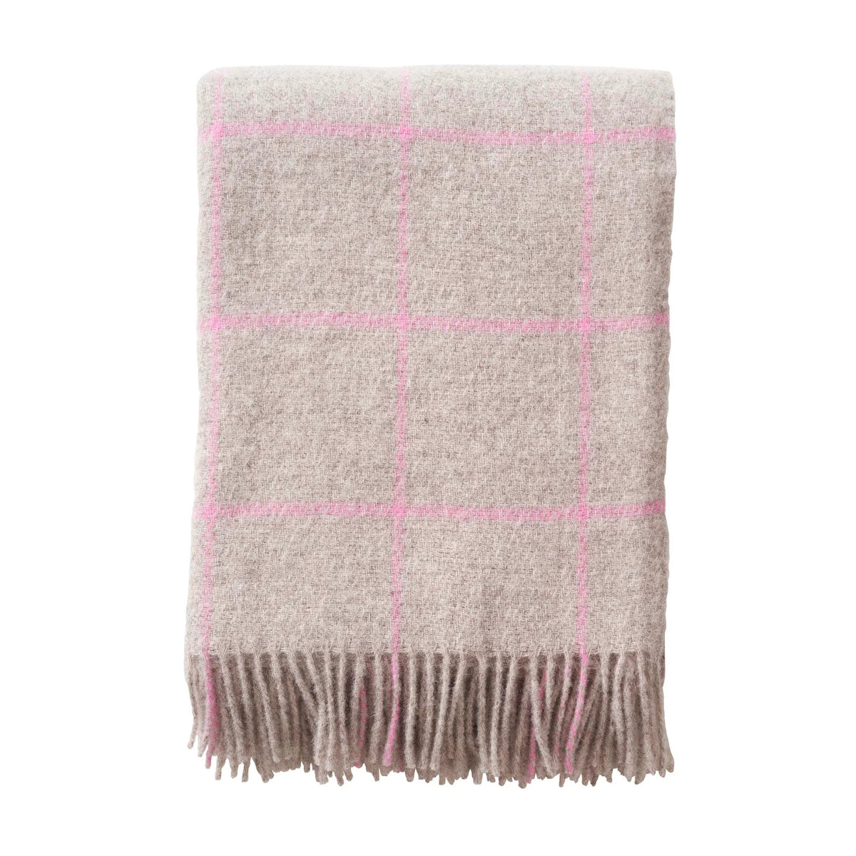 Klippan Vinga Wool Blanket Pink