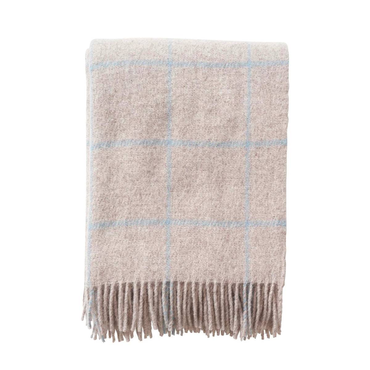 Klippan Vinga Wool Blanket Blue
