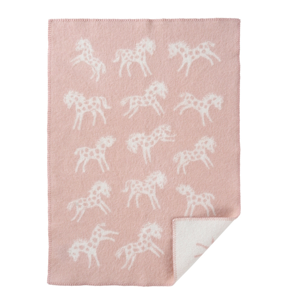 Klippan Pony Wool Baby Blanket
