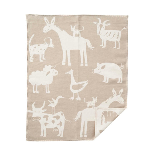 Farm Organic Cotton Baby Blanket