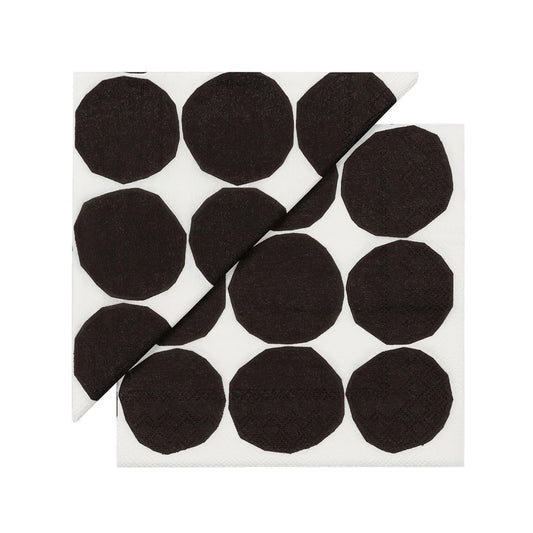 Marimekko-kivet-napkin-black-white