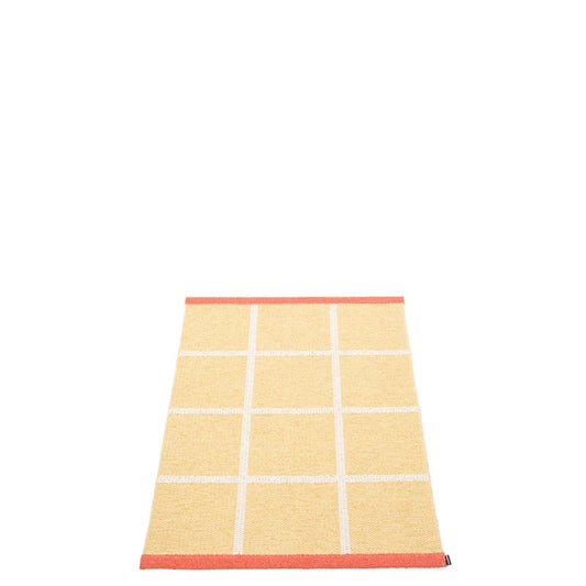 Pappelina Rug Criss Pop 70x100 Pale Yellow