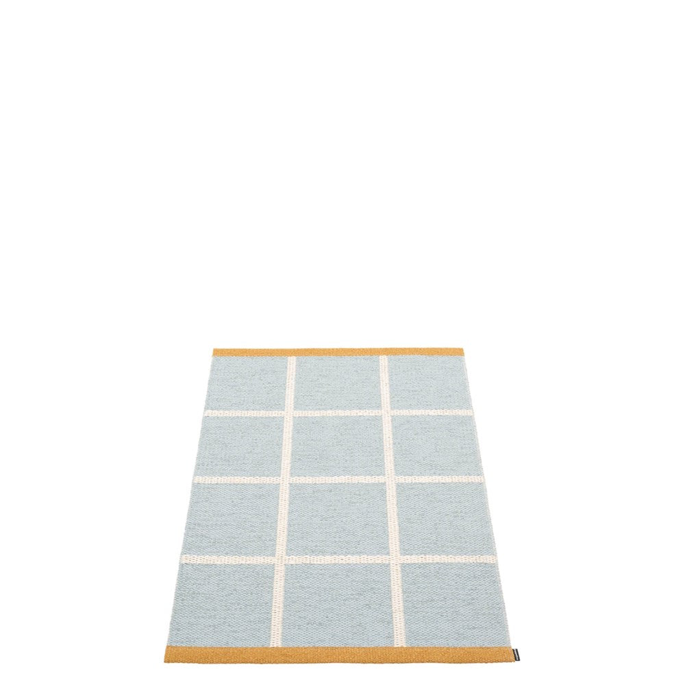 Pappelina Rug Criss Pop 70x100 Blue Fog