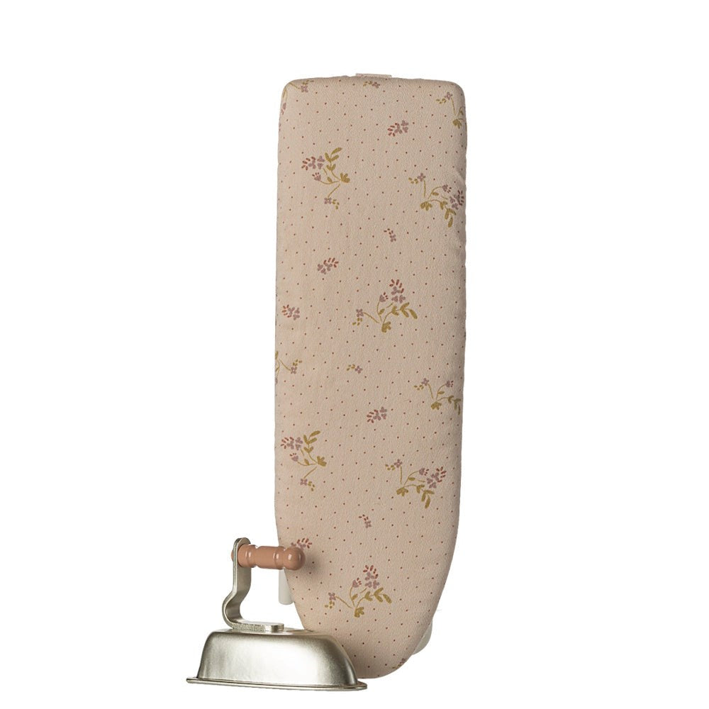 Maileg Iron And Ironing Board Miniature Off White