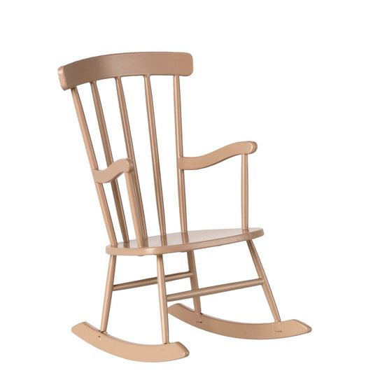 Maileg Rocking Chair Miniature Dark Sand