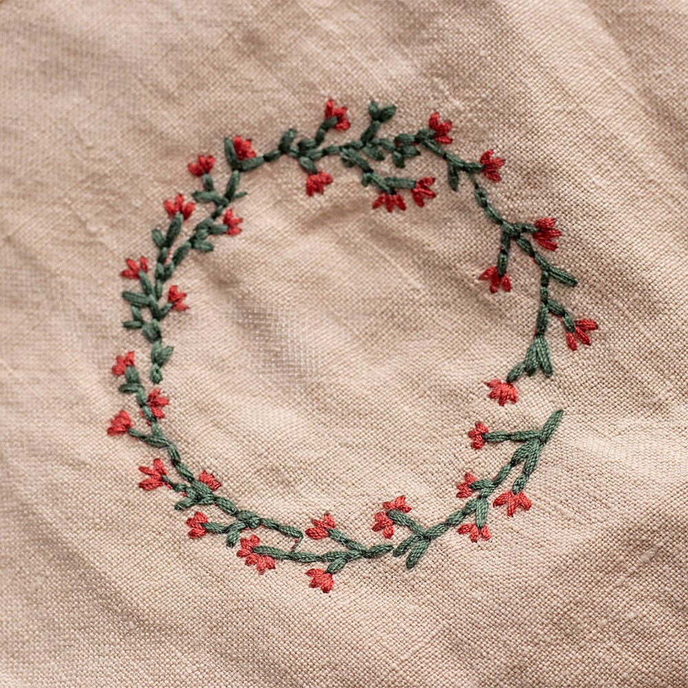 Maileg Linen Napkin Wreath