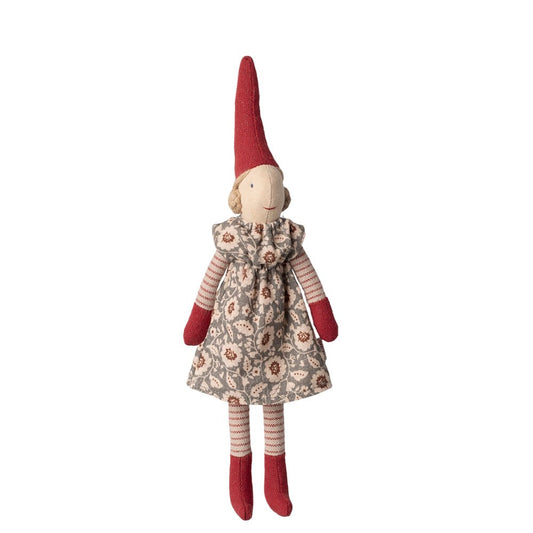 Maileg Pixy Size 1 Girl Winter Mint Dress