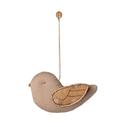 Maileg Bird Ornament Mable Latte