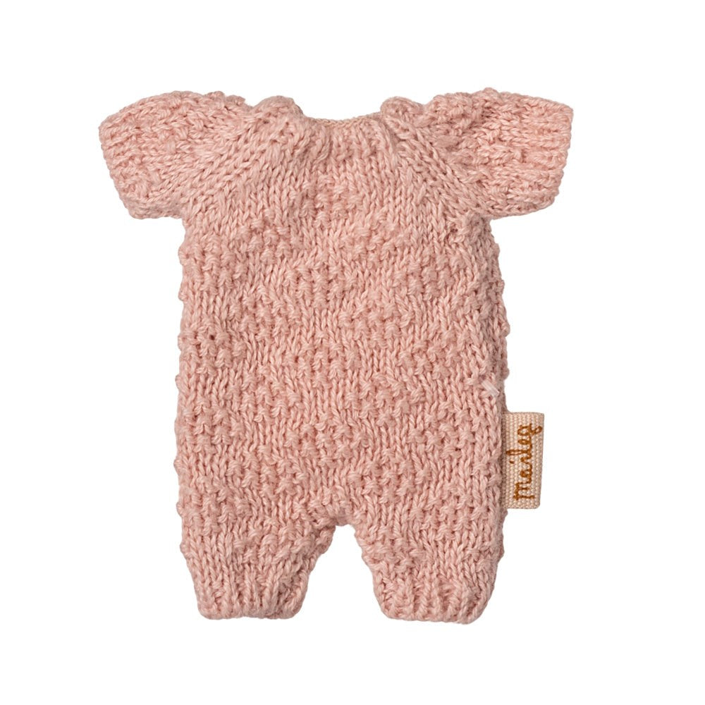 Maileg Knitted Suit Micro Rose