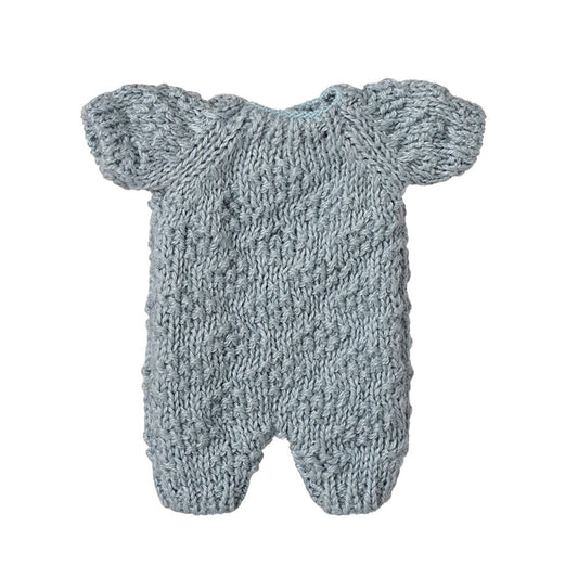 Maileg Knitted Suit Micro Blue
