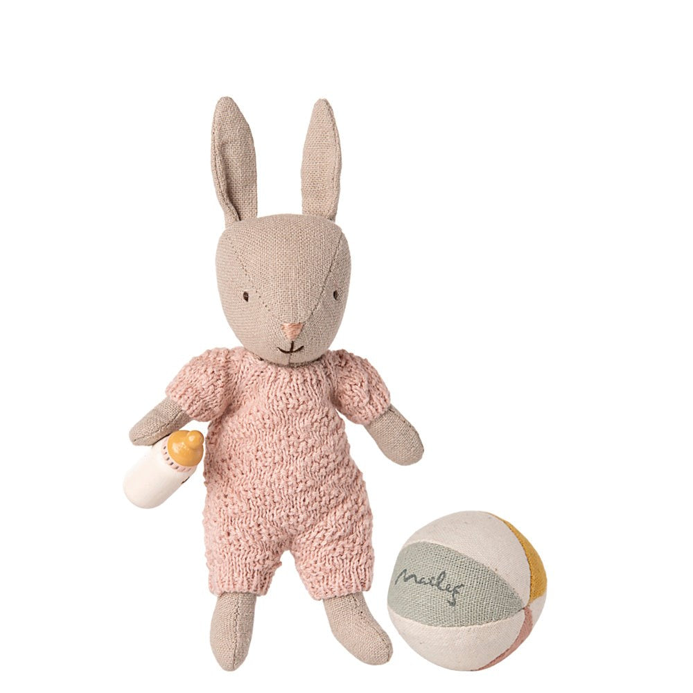 Maileg Rabbit Set Micro Sand Rose