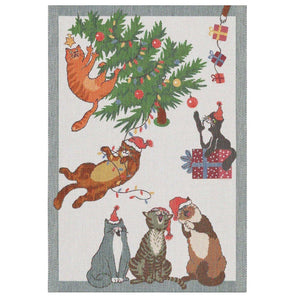 Ekelund Purr-Fect Christmas Tea Towel 35x50