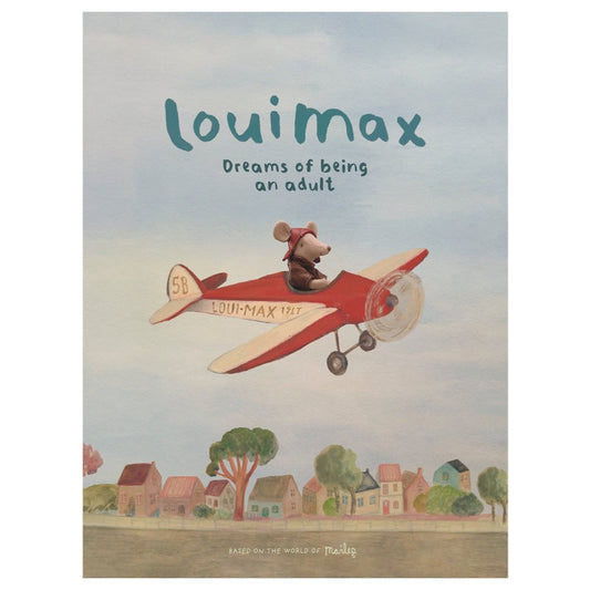 Maileg LouiMax Poster Airplane