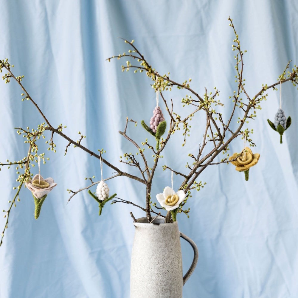 Gry & Sif Pearl Hyacinth Light Blue Decoration