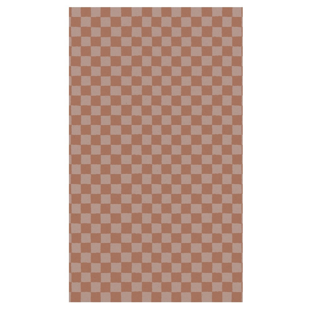 Maileg Gift Wrap 10m Checker Powder-Vintage Rose