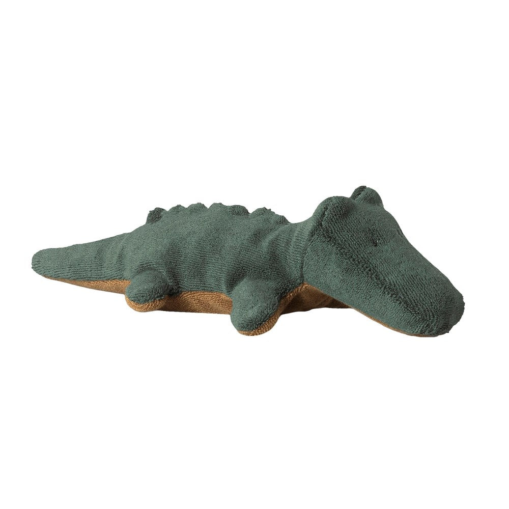 Maileg Safari Friends Crocodile Mini in Forest Green – Nordic