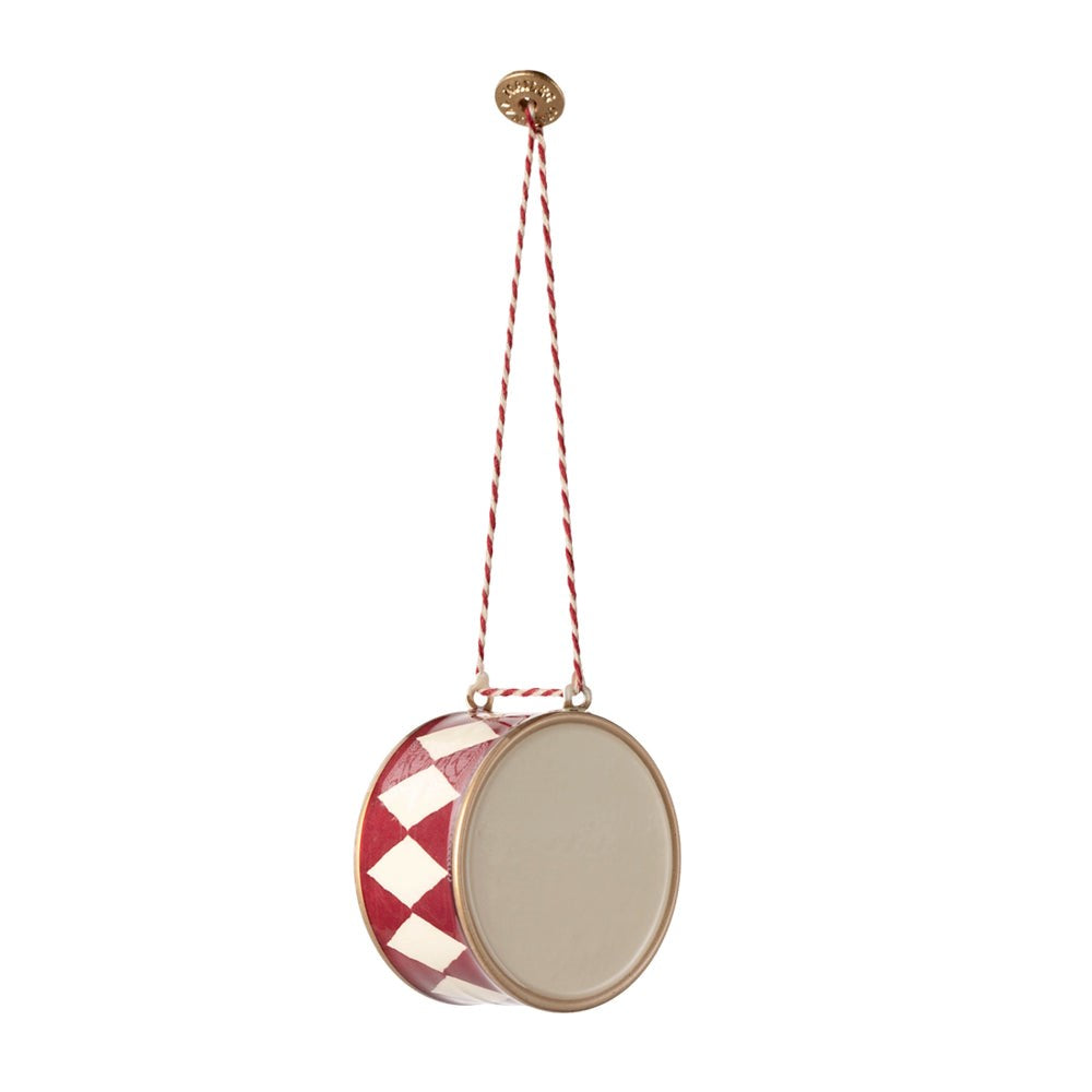Maileg Metal Ornament Large Drum Red 2026