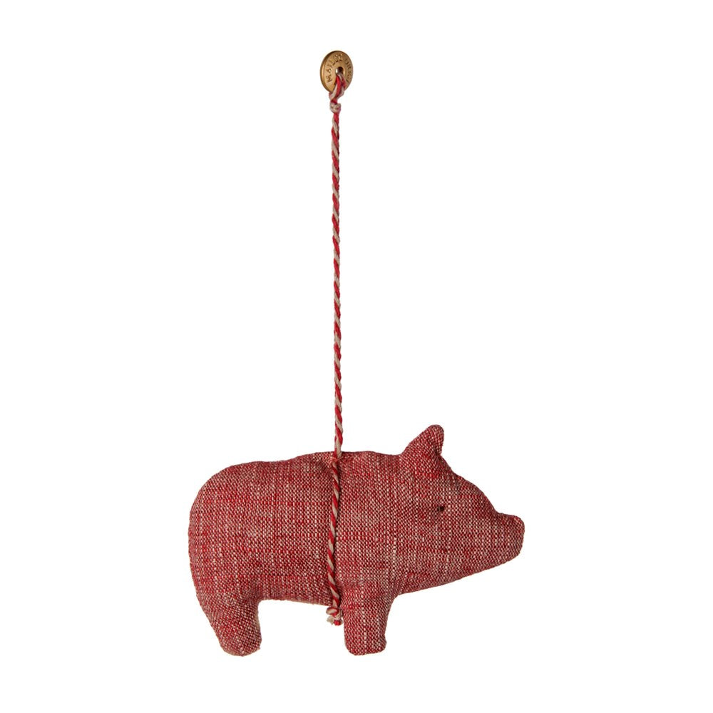 Maileg Pig Red Ornament