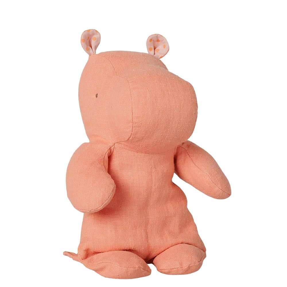 Maileg Safari Friends Hippo Small Dusty Coral