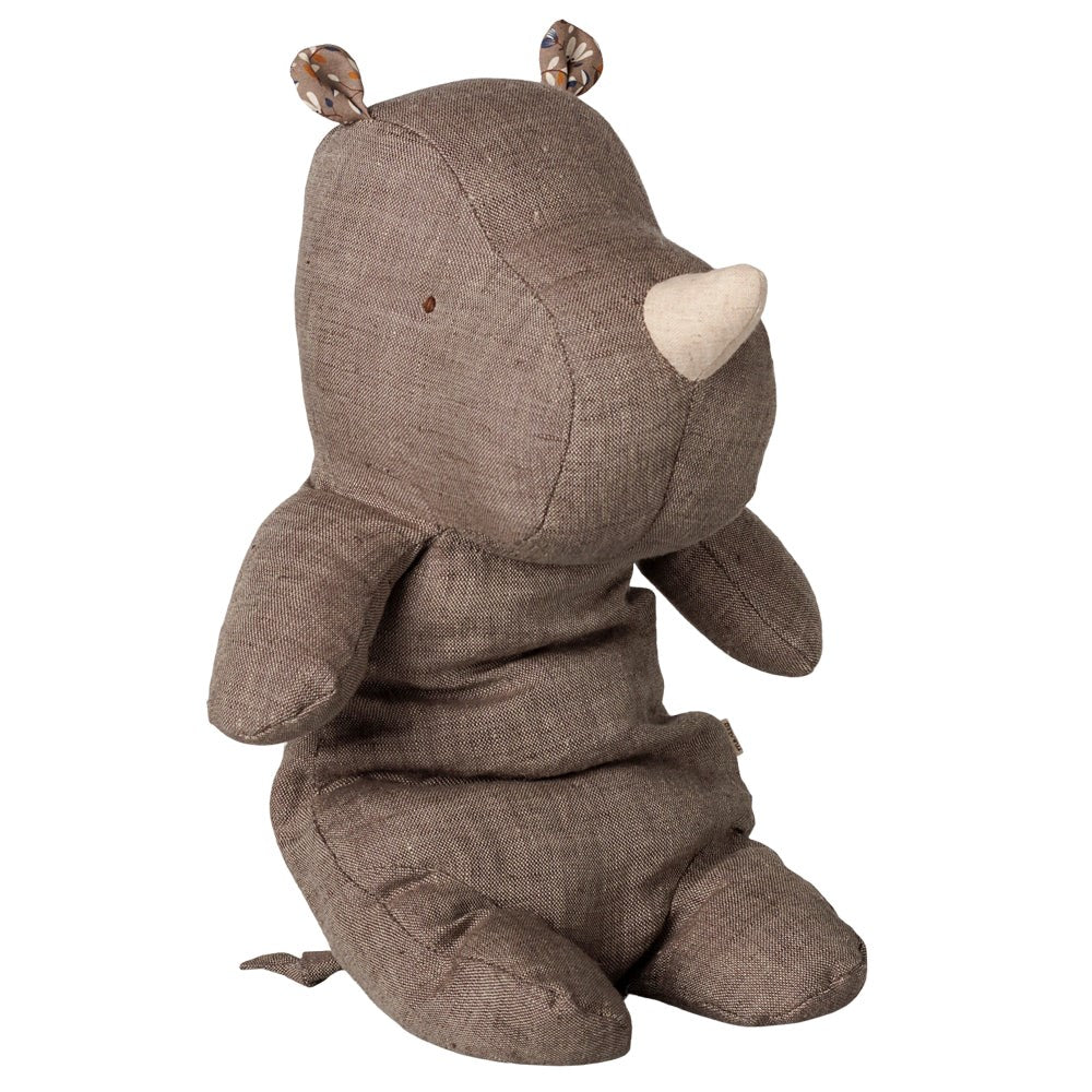 Maileg Safari Friends Rhino Medium Grey Blend