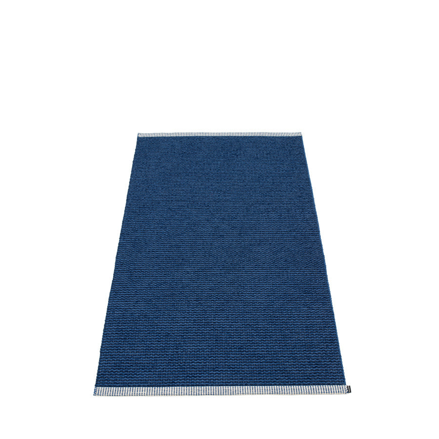 Pappelina-mono-rug-dark-blue-denim60x150