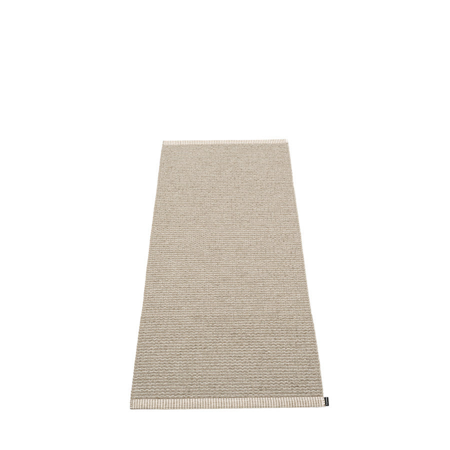 Pappelina-mono-rug-dark-linen140x200