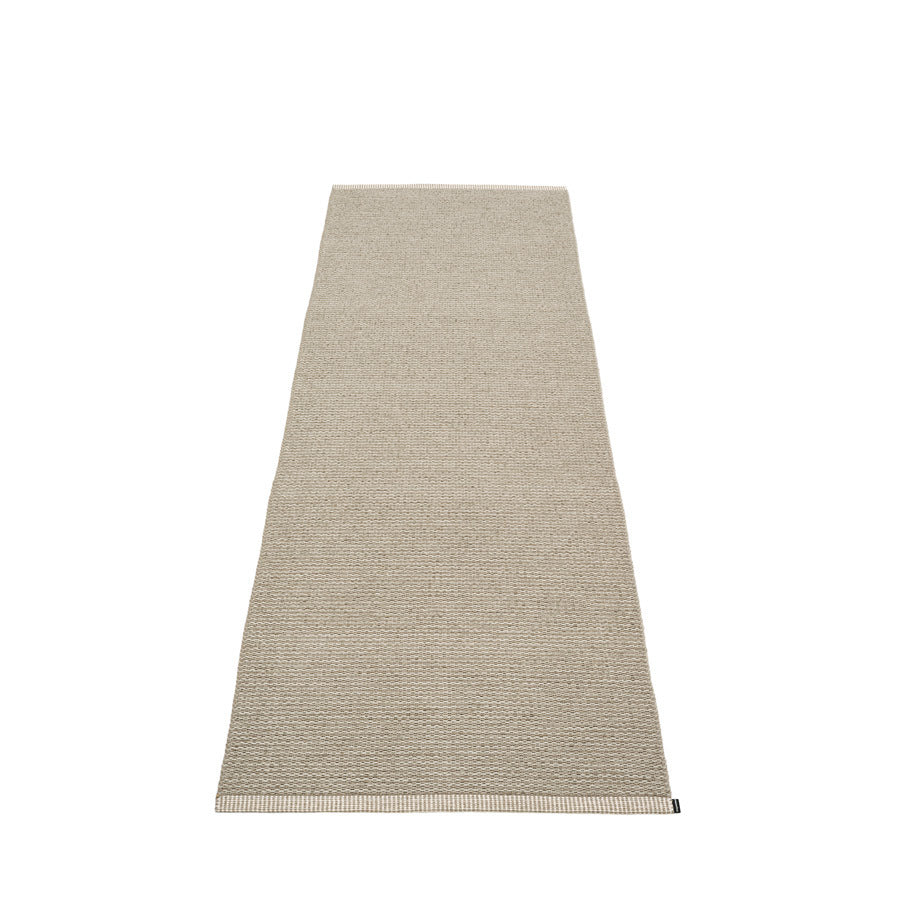 Pappelina-mono-rug-dark-linen180x220