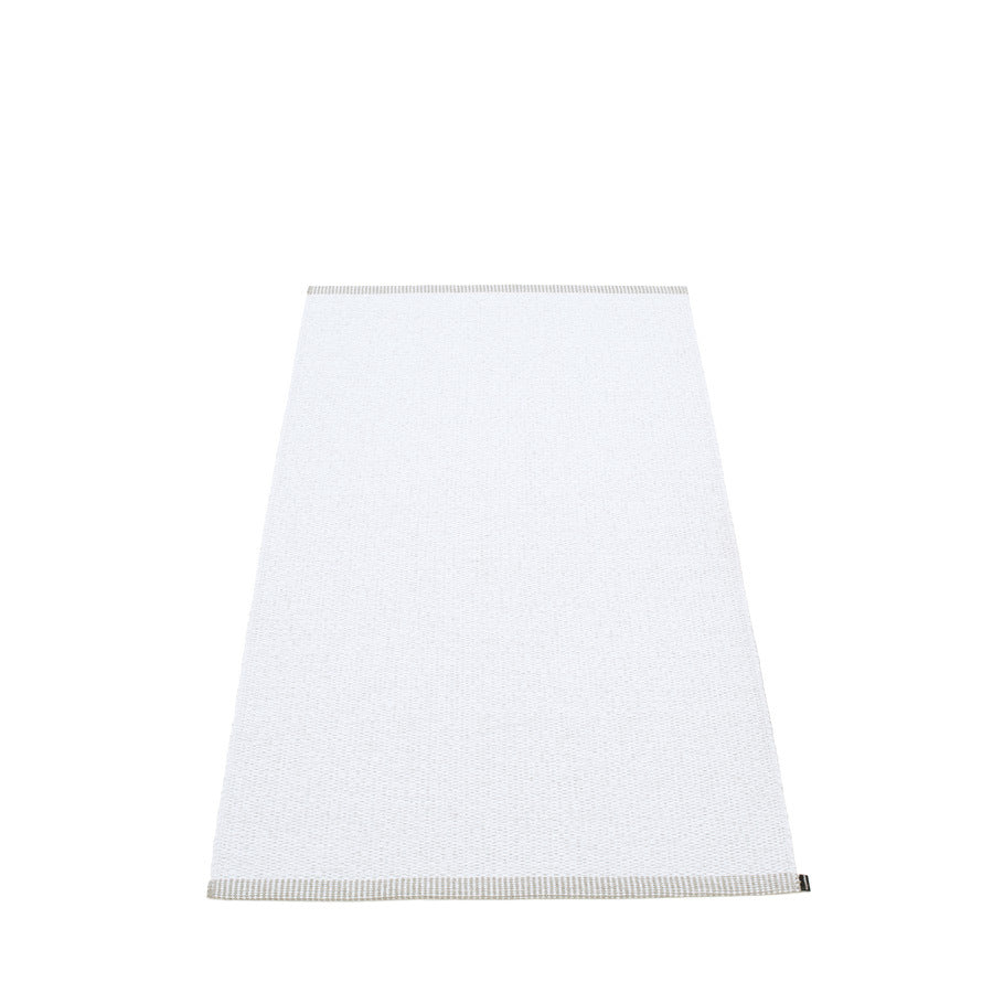 Pappelina-mono-rug-white70x200
