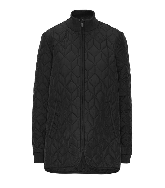 Ilse Jacobsen Short Quilt Jacket Black