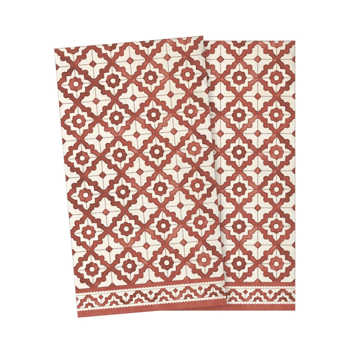 Maileg Napkin Mosaic Small Red