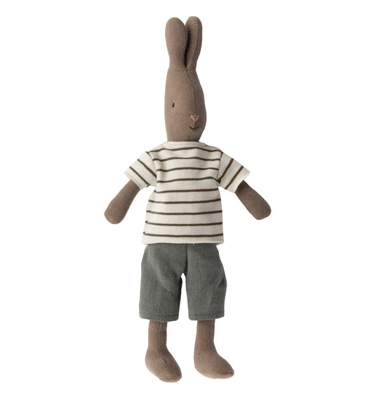 Maileg Rabbit Size 2 Brown Shirt and Pants