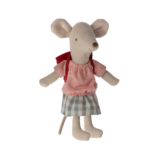 Maileg Tricycle Mouse Big Sister Red 2024
