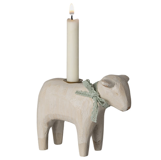 maileg-lamb-candleholder-mint