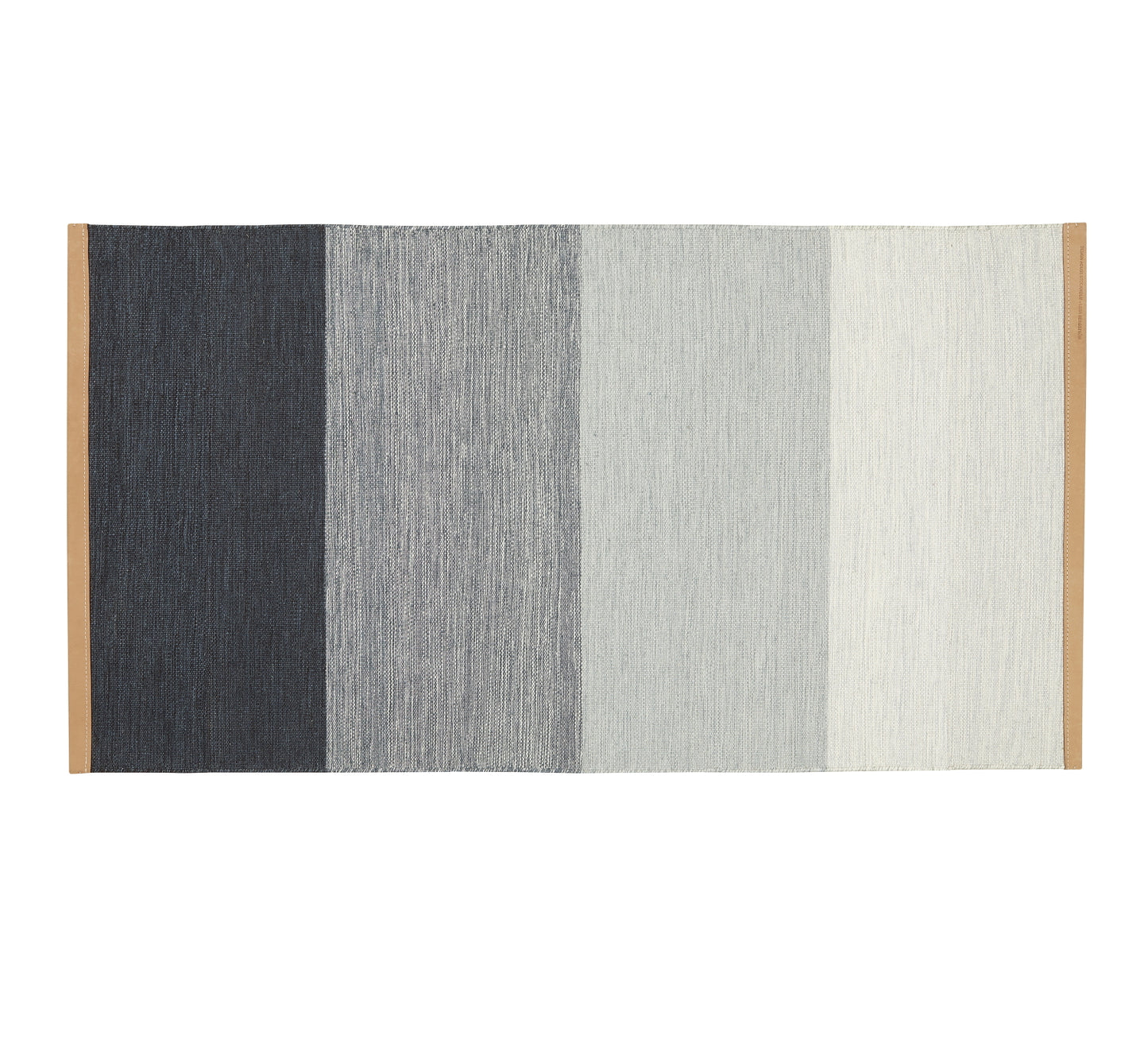 DesignHouseStockholm-fields-carpet-70x130Green-Grey