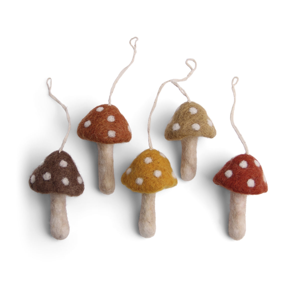 Gry & Sif Mushroom Red Decoration 5pk