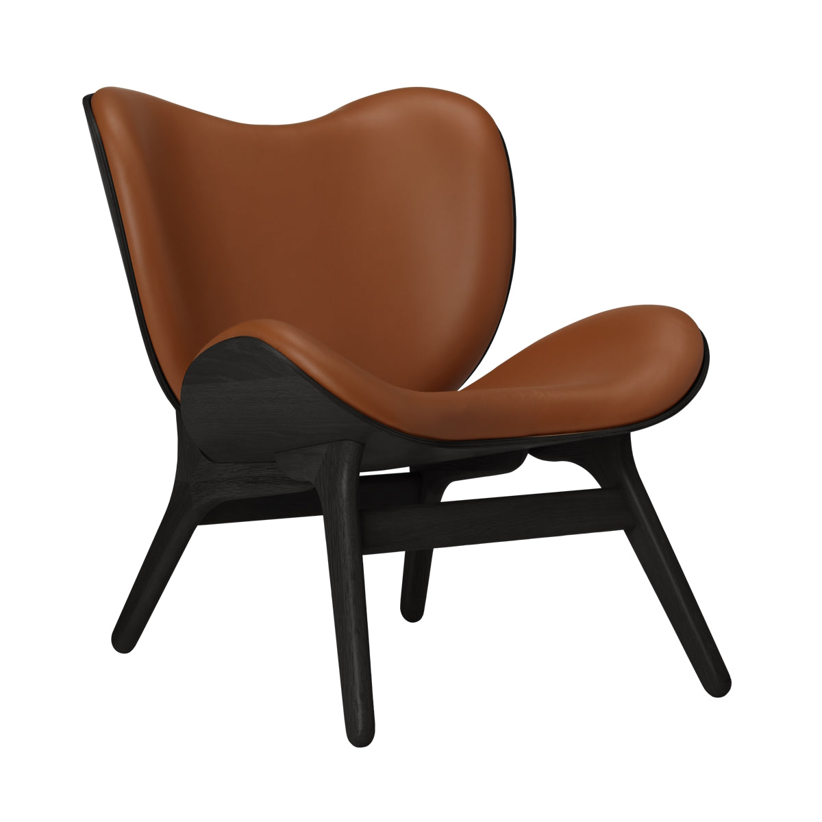 Umage-a-conversation-piece-lounge-chair-low-black-oakTeddyWhite