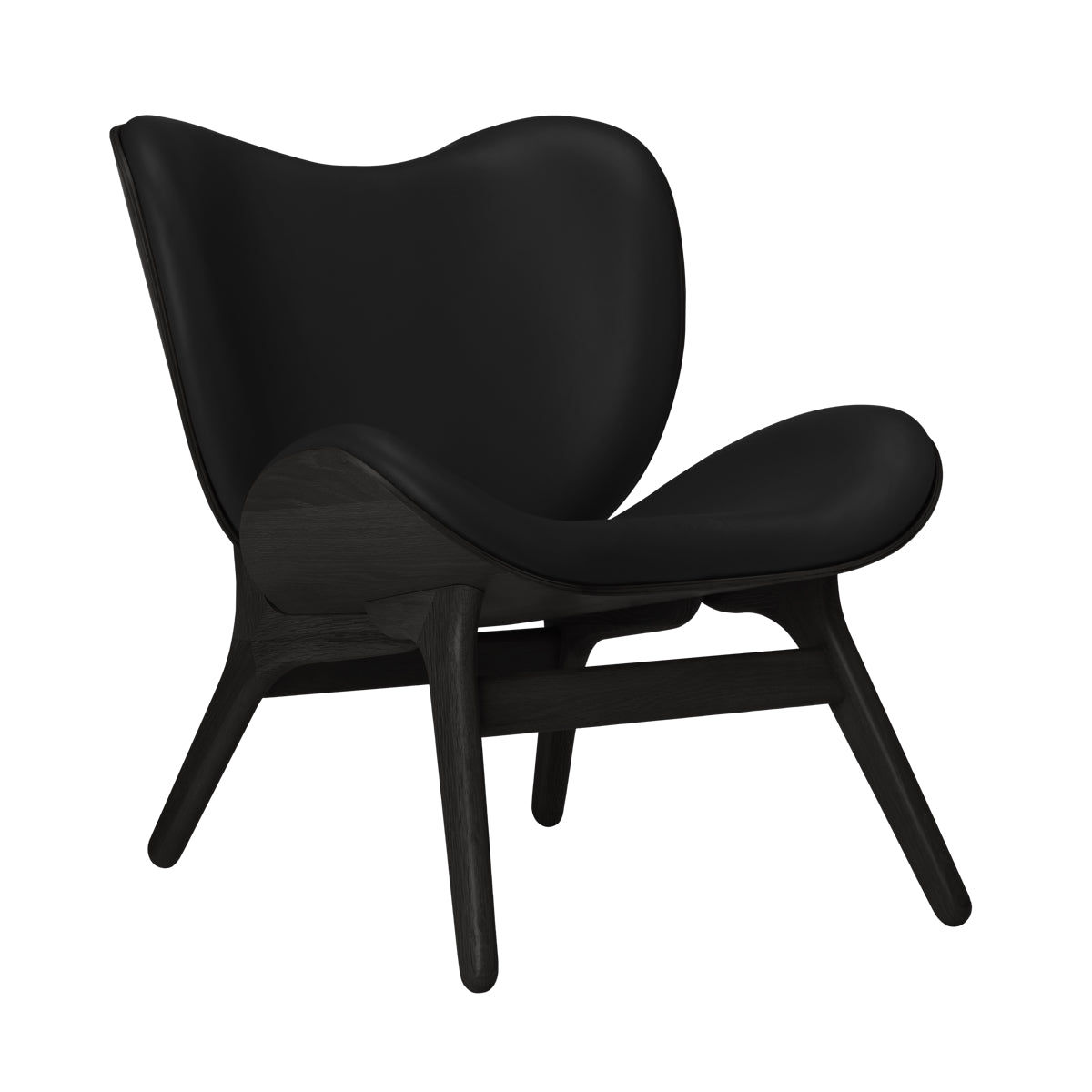 Umage-a-conversation-piece-lounge-chair-low-black-oakSugarBrown