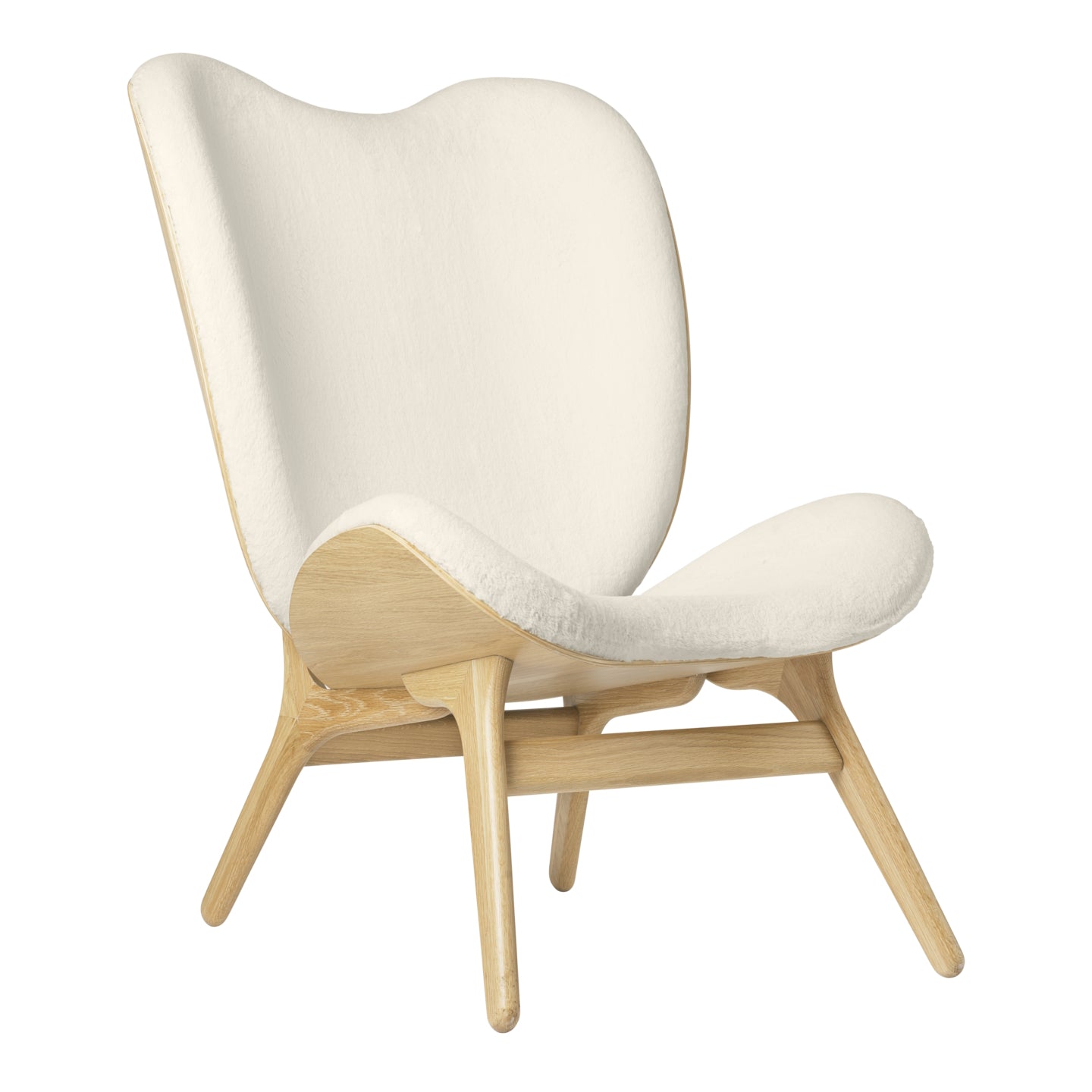 Umage-a-conversation-piece-lounge-chair-tall-oakTangerine