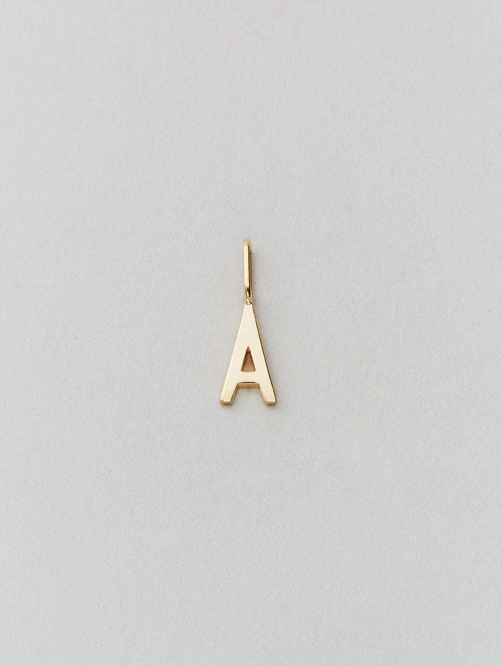 Charm Gold 10mm A-Z