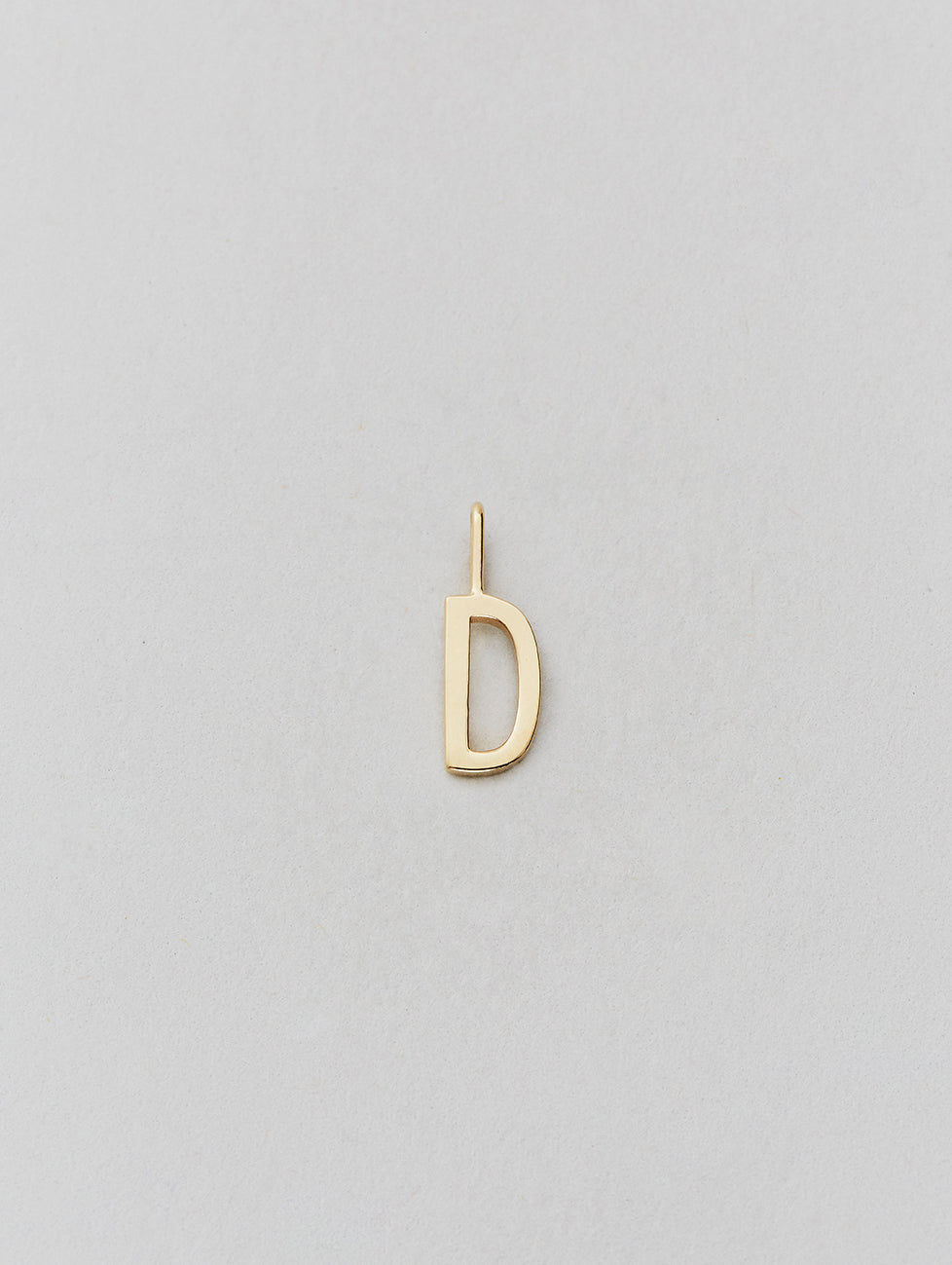 Charm Gold 10mm A-Z