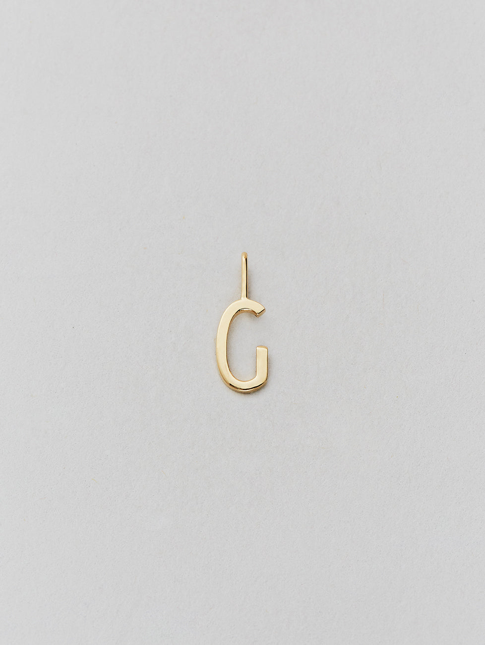 Charm Gold 10mm A-Z