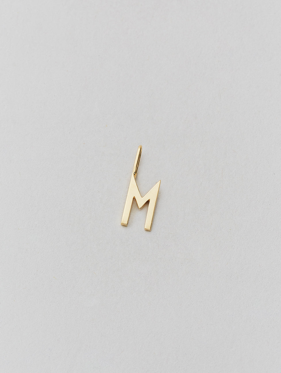 Charm Gold 10mm A-Z