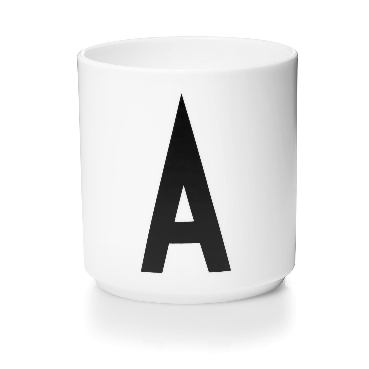 Porcelain Cup white A-Z